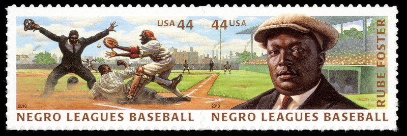 US 4466a Negro Leagues Baseball Pair  MNH