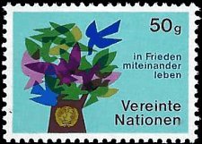 UN VIENNA   #1 MNH (2)