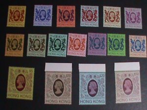 ​HONG KONG-1982- SC#388-403 QUEEN ELIZABETH II POSTAGE STAMPS SET MNH VF