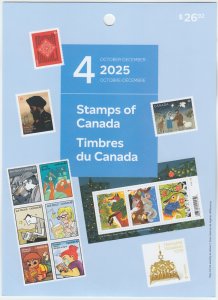 Canada -  *NEW* Canada Post October - December  2025 Quarterly Pack - Sealed