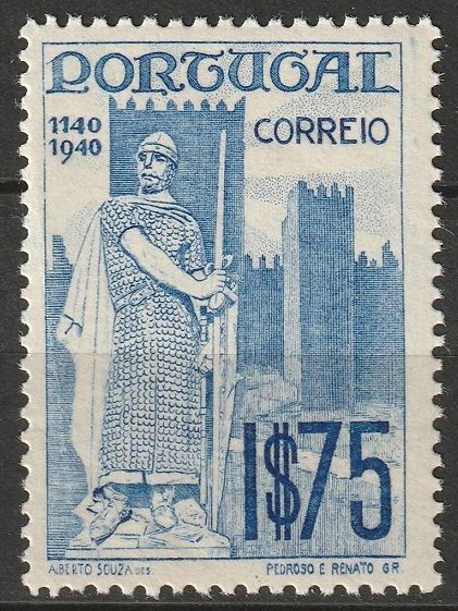 Portugal 1940 Sc 594 MH*