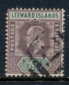 Leeward Is 1902 KEVII Portrait 0.5d FU