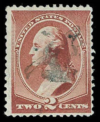 U.S. BANKNOTE CANCELS 210  Used (ID # 84504)