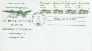 1899 5c POPE MOTORCYCLE COIL- Partially Untagged Error - PNC #4 (Altered!!!)