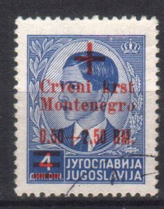 MONTENEGRO STAMPS. 1944, ISSUED UNDER GERMAN OCCUPATION Sc.#3NB10, USED