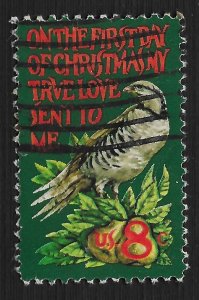 US #1445 8c Christmas - Partridge In A Pear Tree