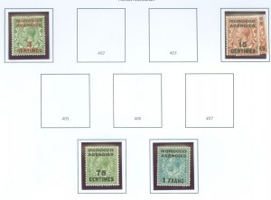 Morocco #401/409 Unused Single