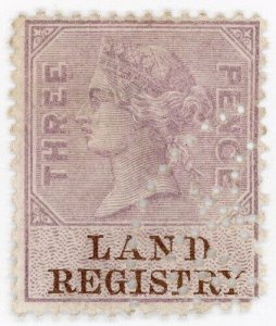 (I.B) QV Revenue : Land Registry 3d (1881)