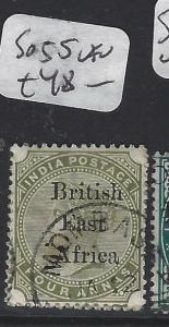 BRITISH EAST AFRICA (P3103B) BEA SURCH ON INDIA  4A  SG 55    VFU