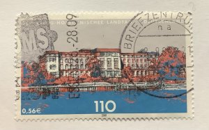 Germany 2001 Scott 2115 used - 110pf, Schleswig Holstein State Parliament