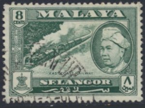 Selangor  Malaya  SC#  106  Used   see details & scans