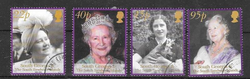 S.GEORGIA&S.SANDWICH SG344/7 2002 QUEEN MOTHER FINE USED 