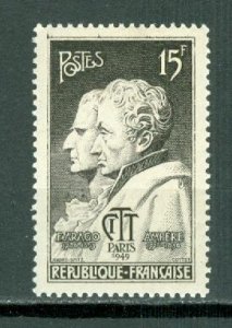 FRANCE 1949 PORTRAIT  #626 MINT NO THINS