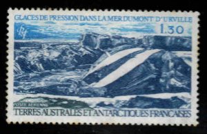 FSAT TAAF Scott C64 MNH** 1981 Glacial Landscape airmail stamp