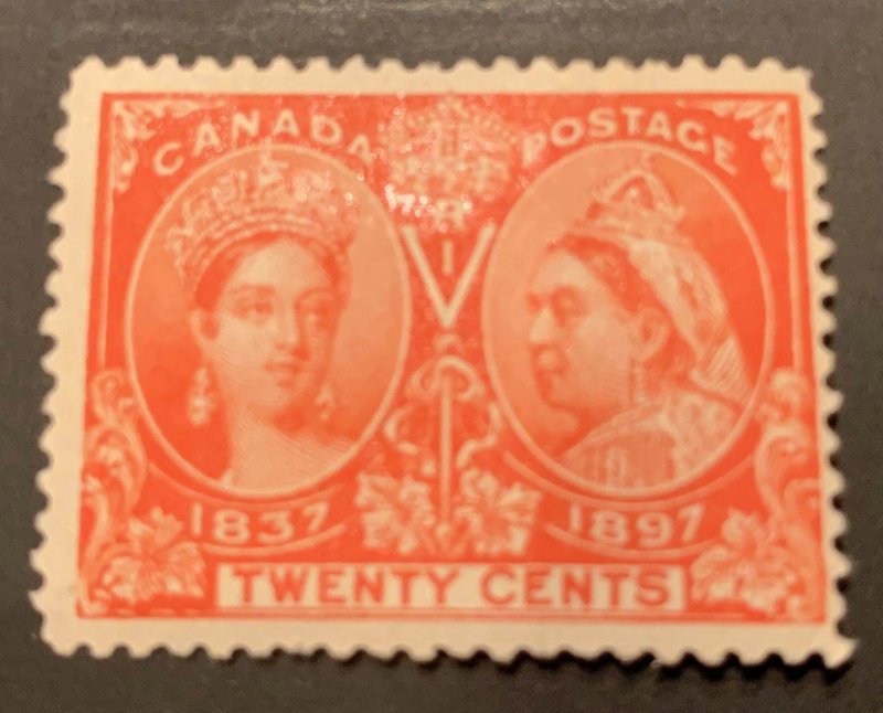 Canada #59 F-VF MINT OG H Jubilee C$275.00