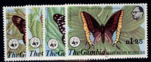 GAMBIA QEII SG431-434, 1980 Abuko nature reserve set, NH MINT. Cat £28.