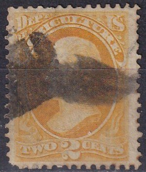 US #O2 F-VF Used CV $100.00 (Z1562)