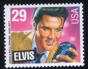 Scott #2721 Elvis Presley Single Stamp - MNH