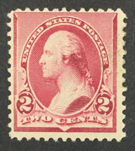 MOMEN: US STAMPS #220 MINT OG H LOT #49794