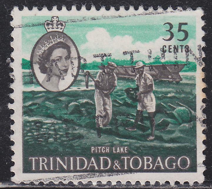 Trinidad & Tobago 98 Pitch Lake Farming 1960