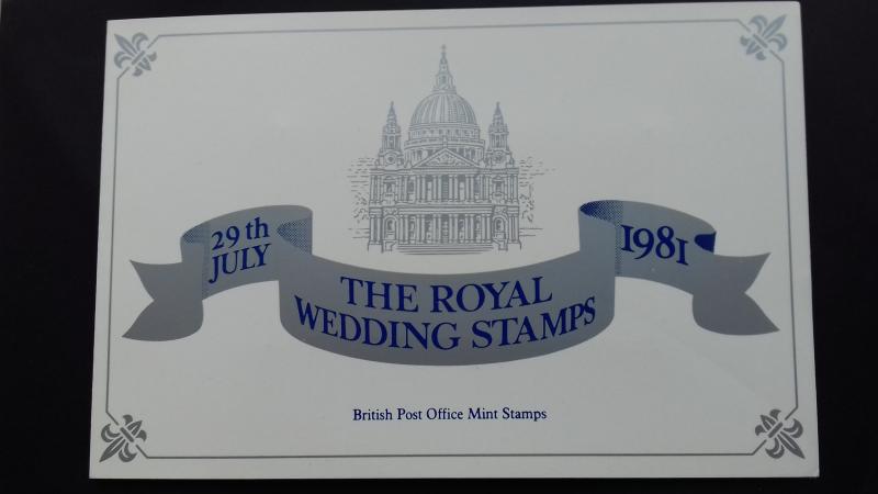 Great Britain 1981 Wedding of Prince Charles and Lady Diana Spencer Mint