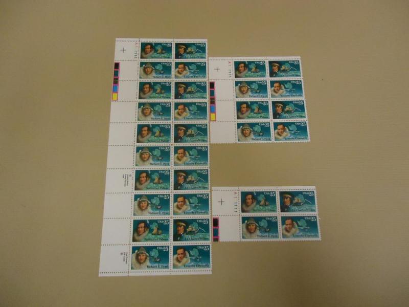 USPS Scott 2386-89 25c Antartica Explorers Stamps Lot of ...