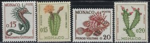 Monaco 470-73 MNH 1960 Cacti