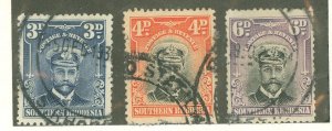 Southern Rhodesia #5-7 Used Single (King)