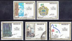 Mexico Scott #1720A-E Used