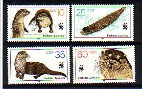 Germany DDR - Mi. 3107-10 (Animals) - MNH - AW024