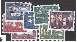 Greenland SC#165-172 MNH VF....Fill a Great Spot!