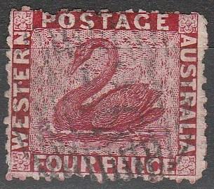 Western Australia #38 F-VF Used  CV $140.00 (A16712)