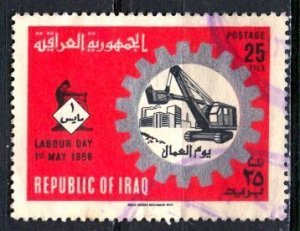 Iraq: 1966: Sc. # 408,  Used Single Stamp