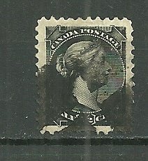 1882 Canada #34   ½¢ Queen Victoria small stamp used