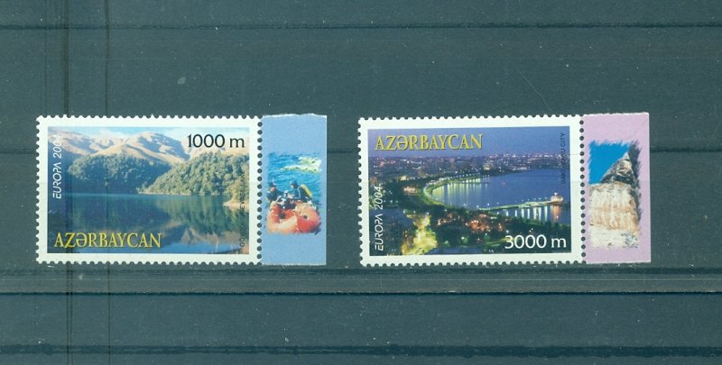 Azerbaijan - Sc# 769-70. 2004 Europa. MNH. $4.50.