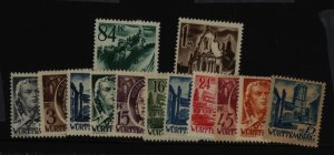 Germany/Wurttemberg (8N) #8N1-8N13  Single (Complete Set)