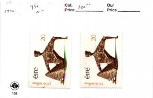 Ireland, Postage Stamp, #459 (2 Ea) Mint NH, 1979 Art (AC)