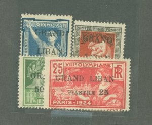 Lebanon #18-21 Unused Single (Complete Set)