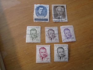 Czechoslovakia  # 598-604  used