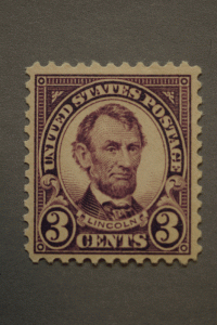 United States #555 3 Cent Lincoln Mint OG