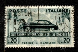 Italy #657 USED FU  SINGLE