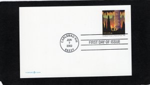 UX381 Carlsbad Caverns NP, FDC no cachet