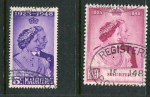 Mauritius #229-30 Used