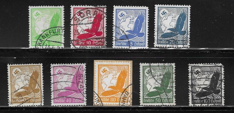 Germany Sc. C46 / C54 Airmails L1 Used