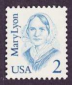2169 Mary Lyon mint single