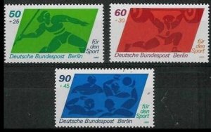 West Berlin - 1980 - Mi. 621-23 (Sports) - MNH - BV082