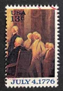 US #1694 Used - 13c Bicentennial July 4, 1776 [US50.5.4]