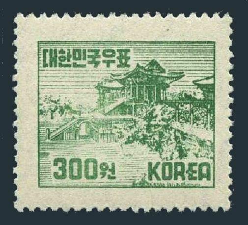 Korea South 184,lightly hinged.Michel 143. Bool Gook Trmple,Kyongju,1952.