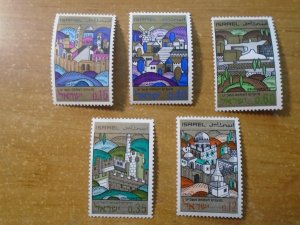 Israel  #  370-74   MNH