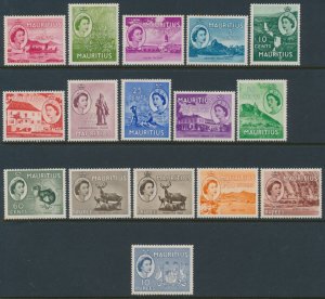 Mauritius 1953 & 1963 SG 293-306 & 314-316 Plus 303a & 314a MH